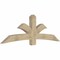Ekena Millwork Davenport Rough Sawn Timber Gable Bracket, Douglas Fir, 84"W x 28"H x 4"D x 6"F, 8/12 Pitch GBW084X28X0406DAV00RDF - alternate 2